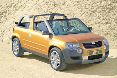 - Skoda Yeti Cabrio, 2005 .