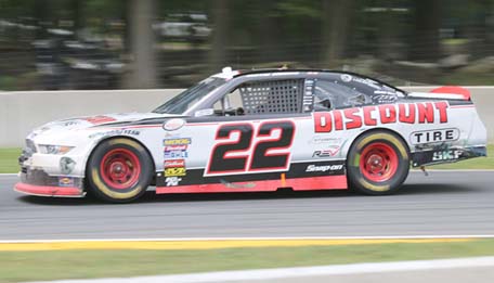    (Austin Cindric)  Team Penske   No. 22 Discount Tire Ford Mustang    Johnsonville 180.